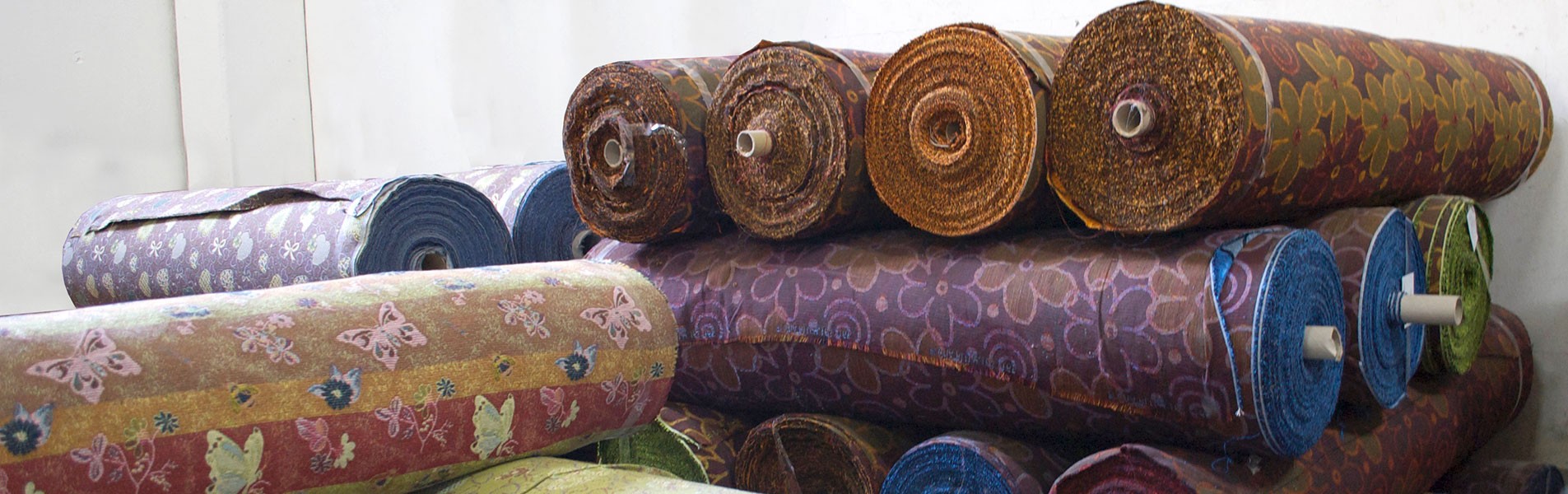  Rolls of fabric